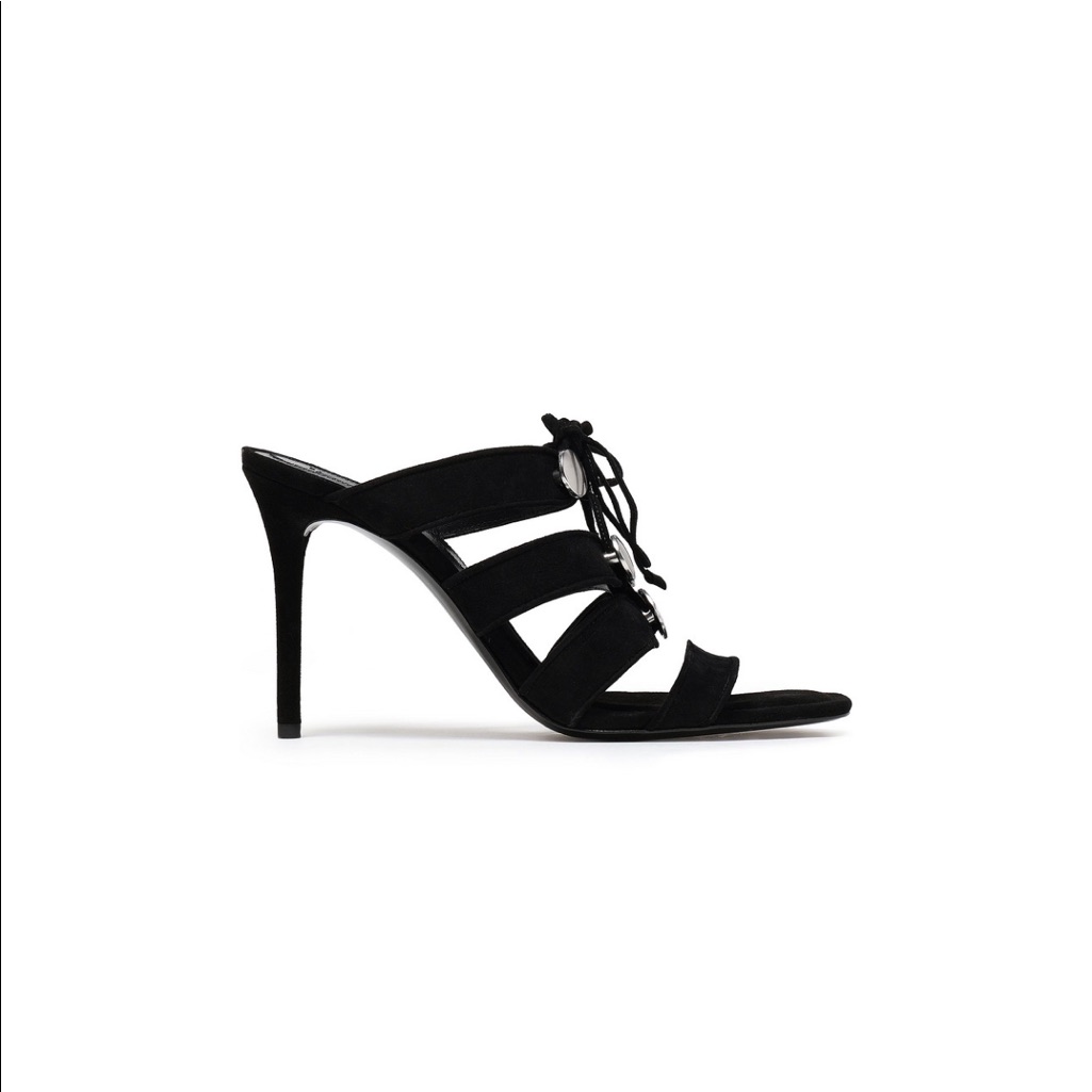 Brand New Size 37 Alexander Wang Allegra Mules